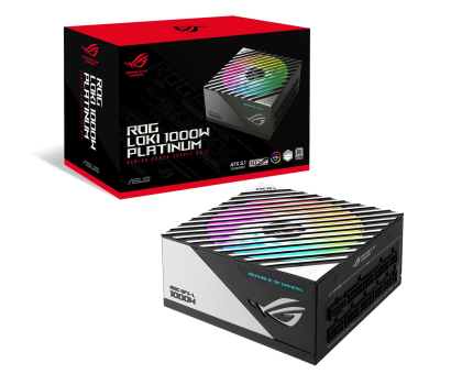 Zasilacz ASUS Zasilacz SFX-L LOKI ROG 1000W Platinum 80+ ATX 3.0/ARGB/czarny 90YE00N1-B0NA00